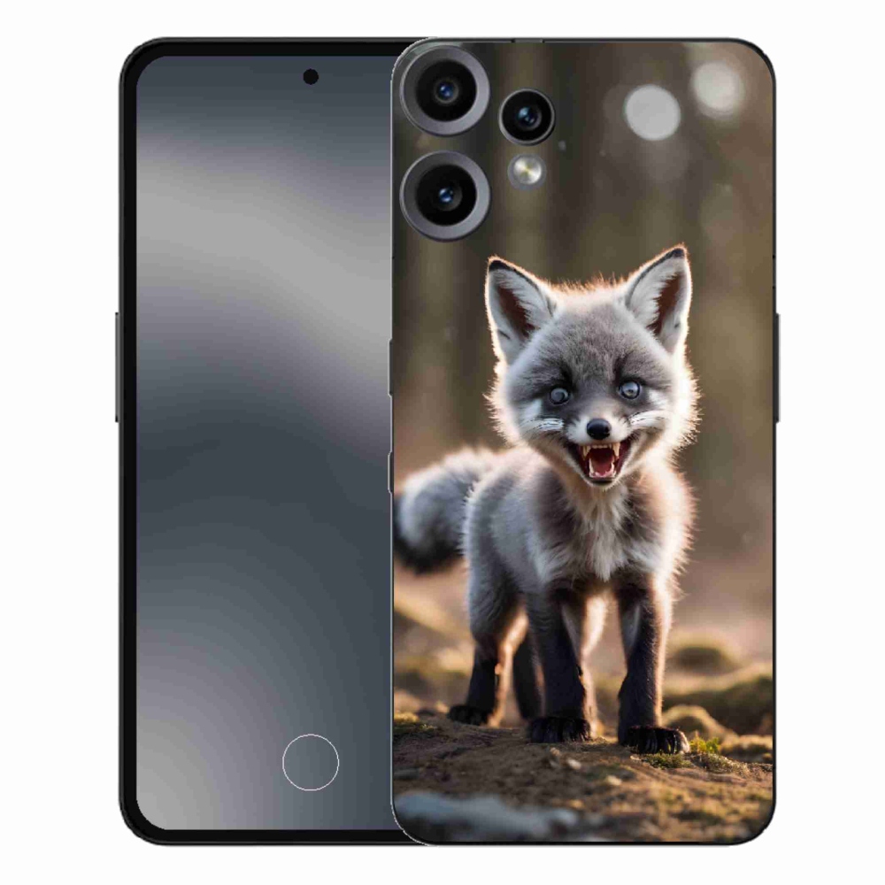 Gelový kryt mmCase na Nothing CMF Phone 2 Pro - rozzuřená liška