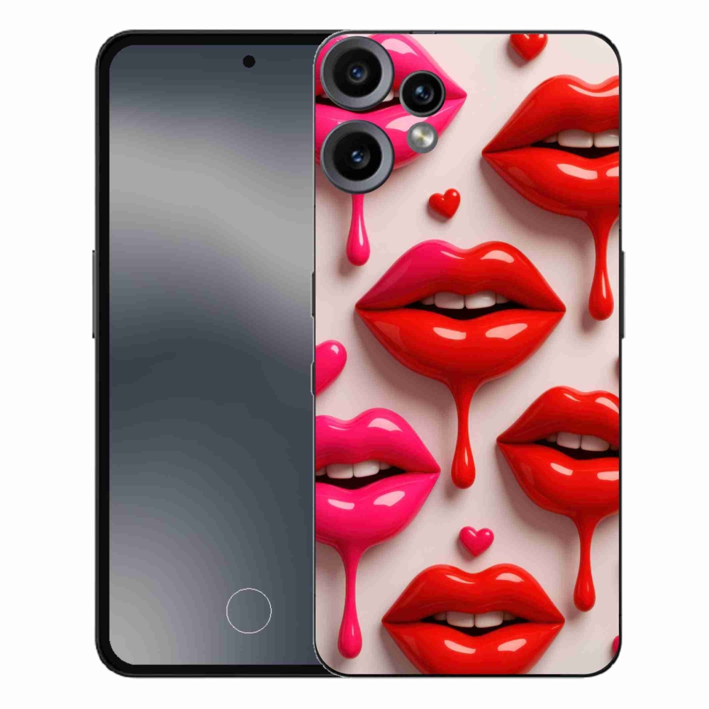 Gelový kryt mmCase na Nothing CMF Phone 2 Pro - rty 2