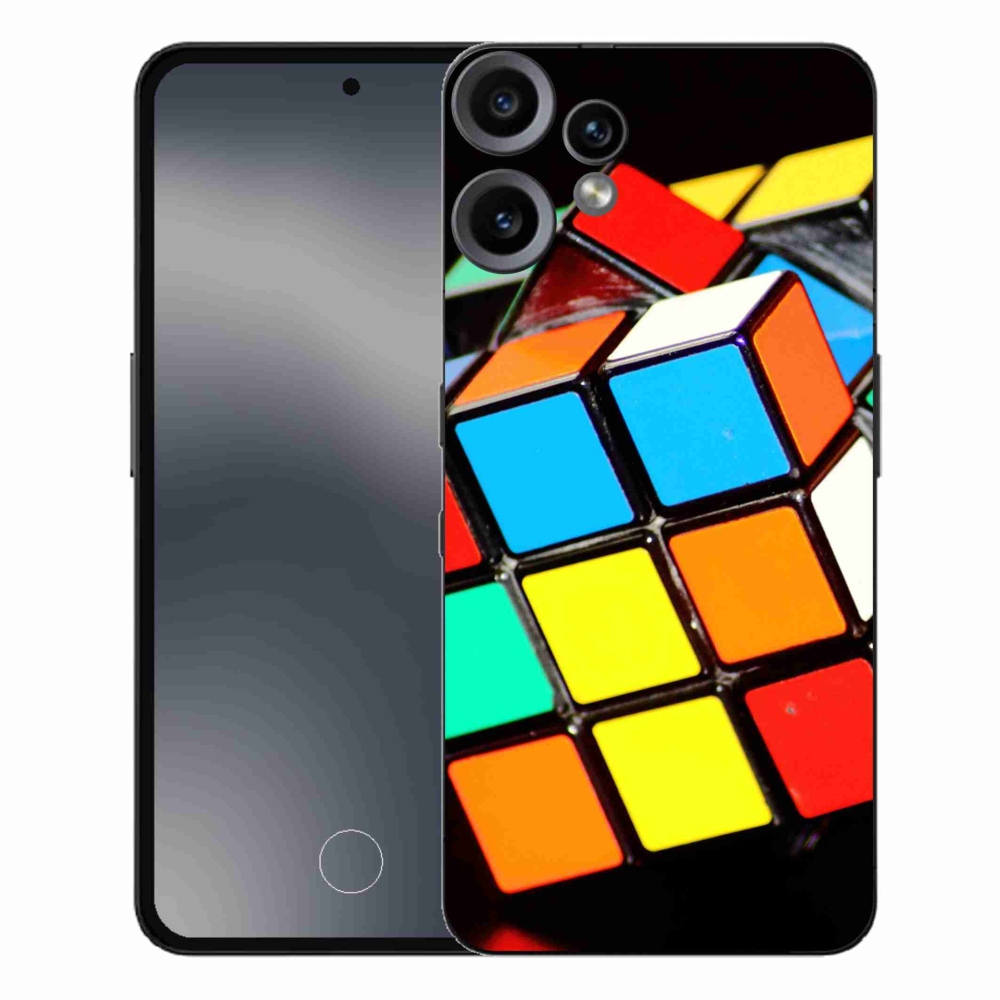 Gelový kryt mmCase na Nothing CMF Phone 2 Pro - rubikova kostka