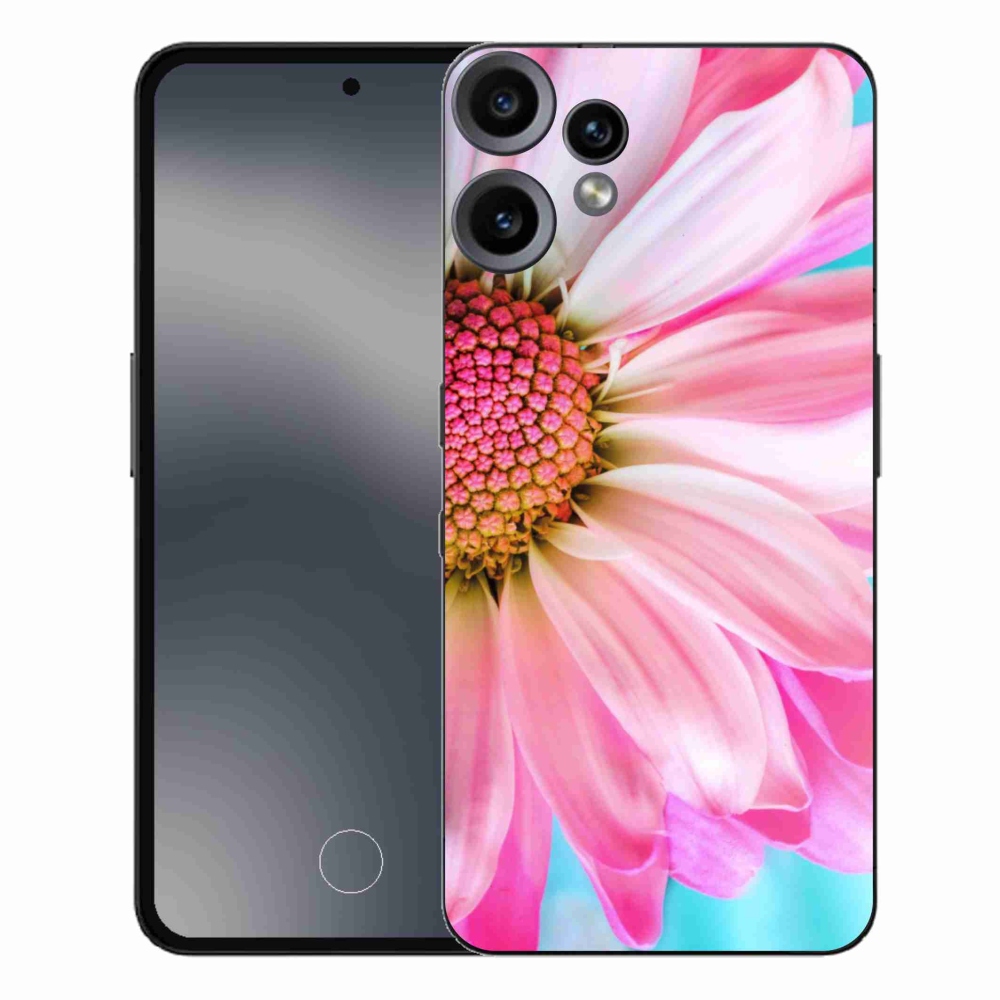 Gelový kryt mmCase na Nothing CMF Phone 2 Pro - růžová květina