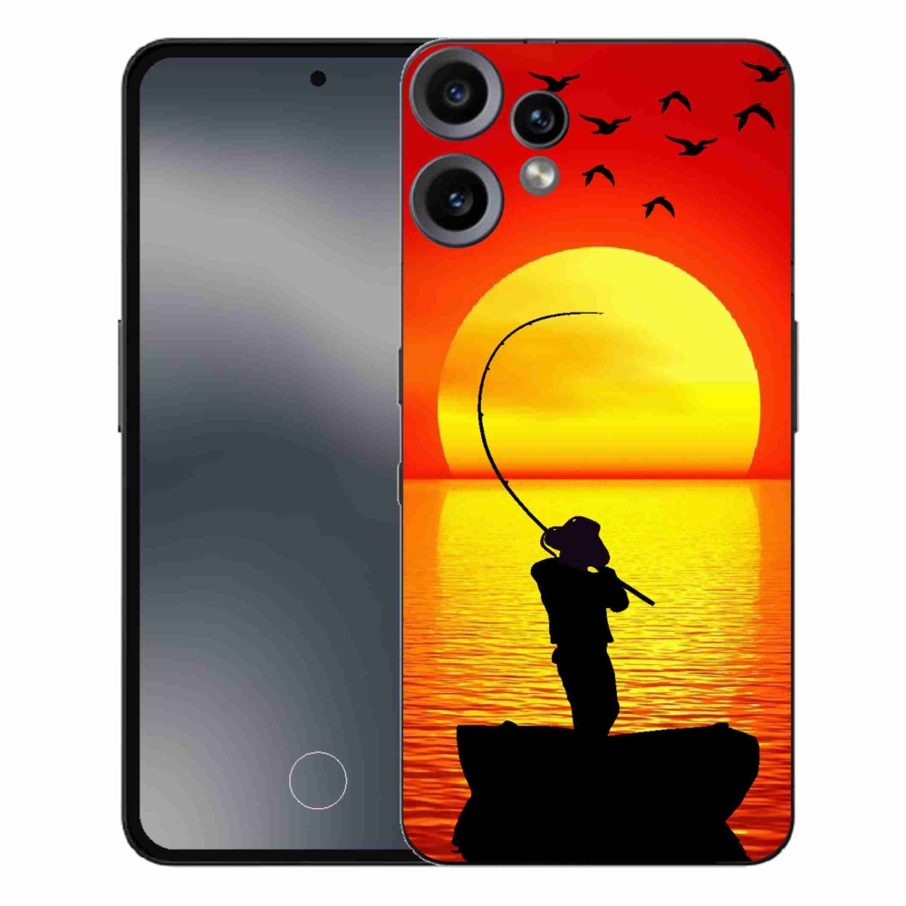 Gelový kryt mmCase na Nothing CMF Phone 2 Pro - rybaření