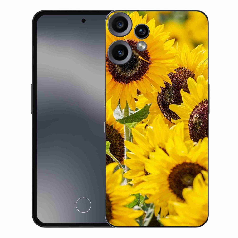 Gelový kryt mmCase na Nothing CMF Phone 2 Pro - slunečnice