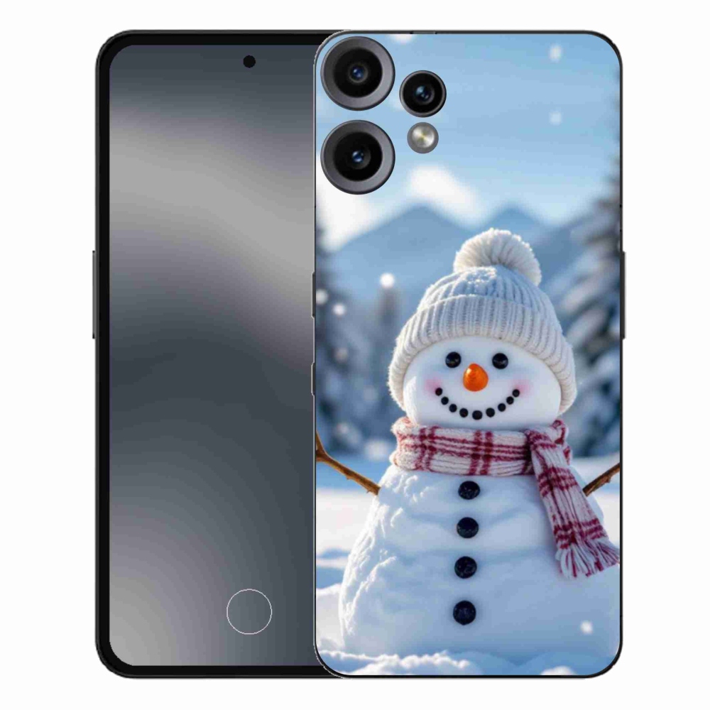 Gelový kryt mmCase na Nothing CMF Phone 2 Pro - sněhulák 3