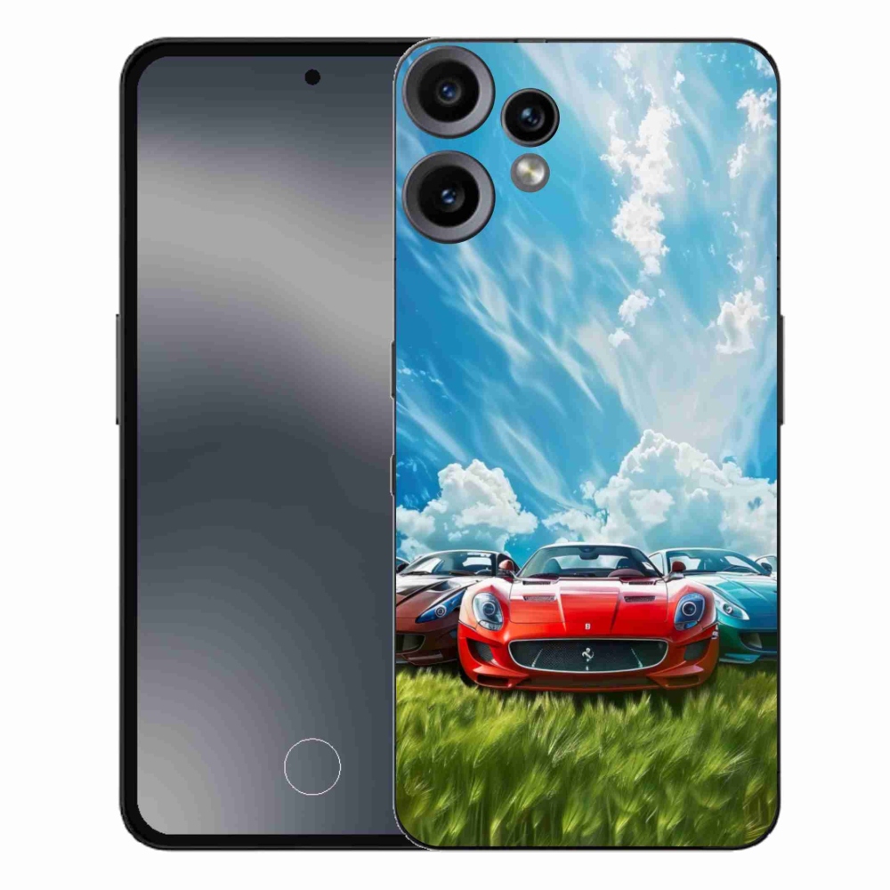 Gelový kryt mmCase na Nothing CMF Phone 2 Pro - sportovní vozy