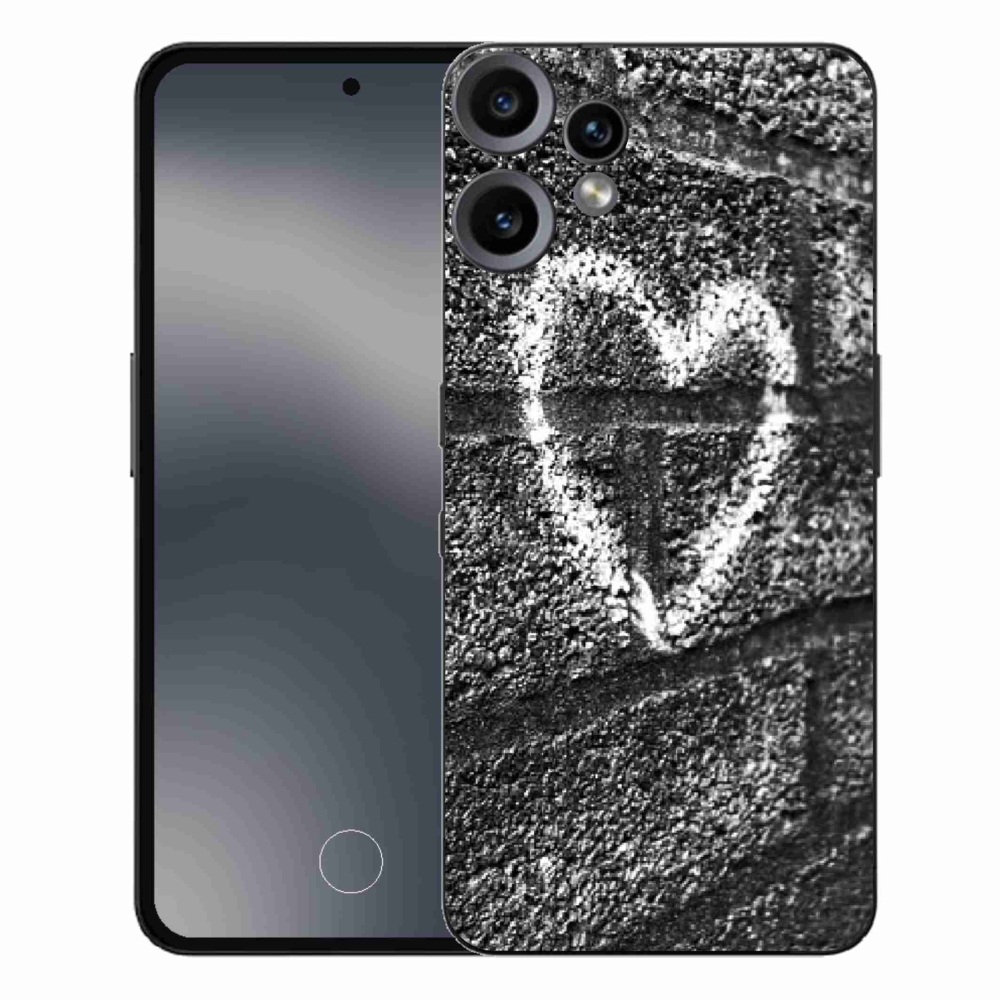 Gelový kryt mmCase na Nothing CMF Phone 2 Pro - srdce na zdi