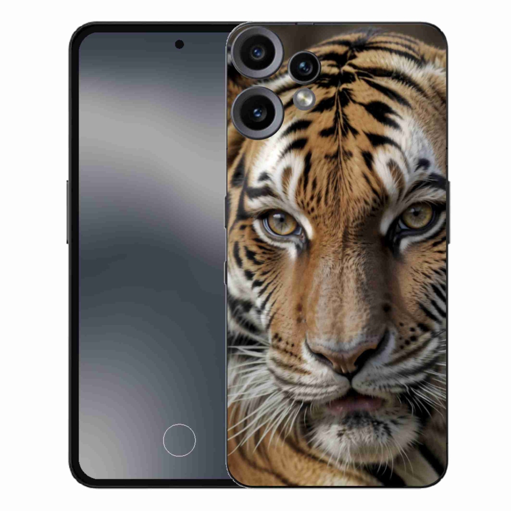 Gelový kryt mmCase na Nothing CMF Phone 2 Pro - tygří pohled
