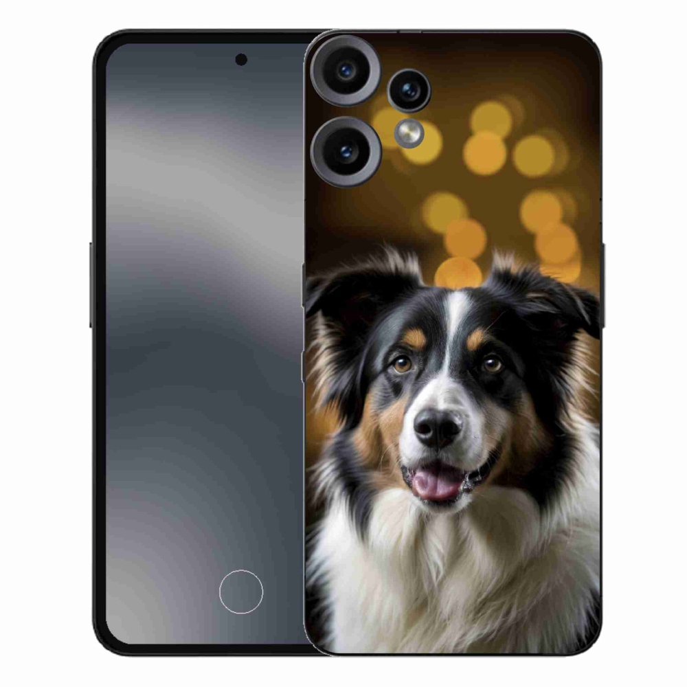 Gelový kryt mmCase na Nothing CMF Phone 2 Pro - usměvavý australský ovčák