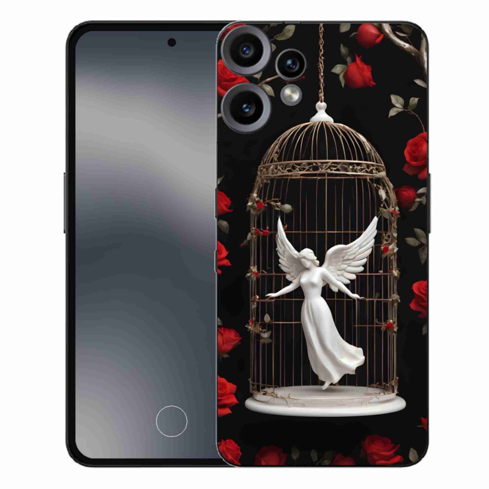Gelový kryt mmCase na Nothing CMF Phone 2 Pro - uvězněný anděl