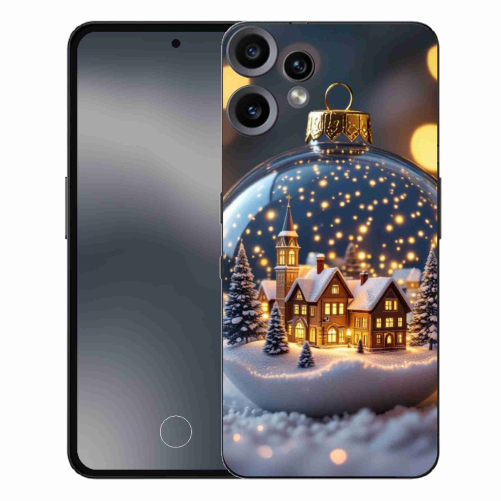 Gelový kryt mmCase na Nothing CMF Phone 2 Pro - vánoční koule 4