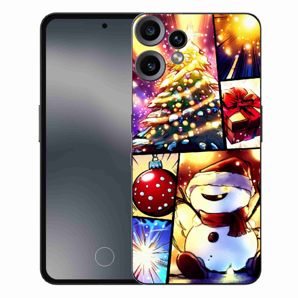 Gelový kryt mmCase na Nothing CMF Phone 2 Pro - vánoční motivy 1