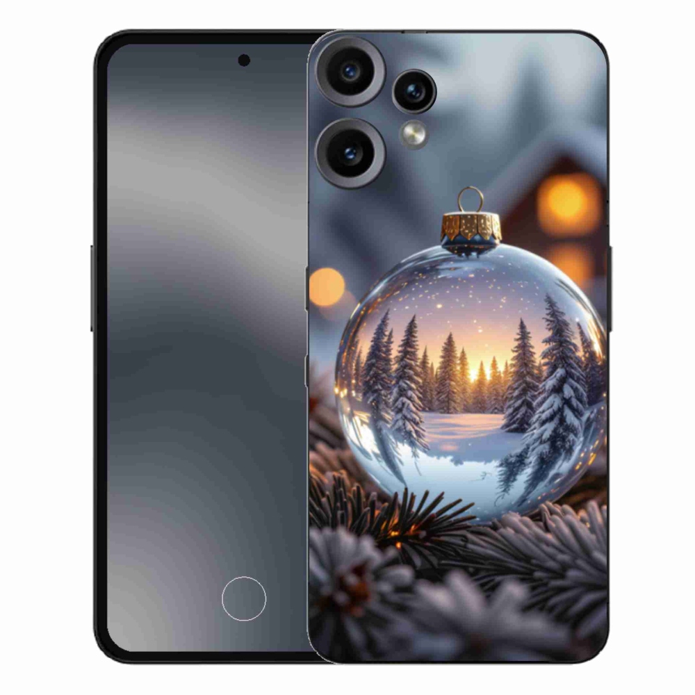 Gelový kryt mmCase na Nothing CMF Phone 2 Pro - vánoční ozdoba