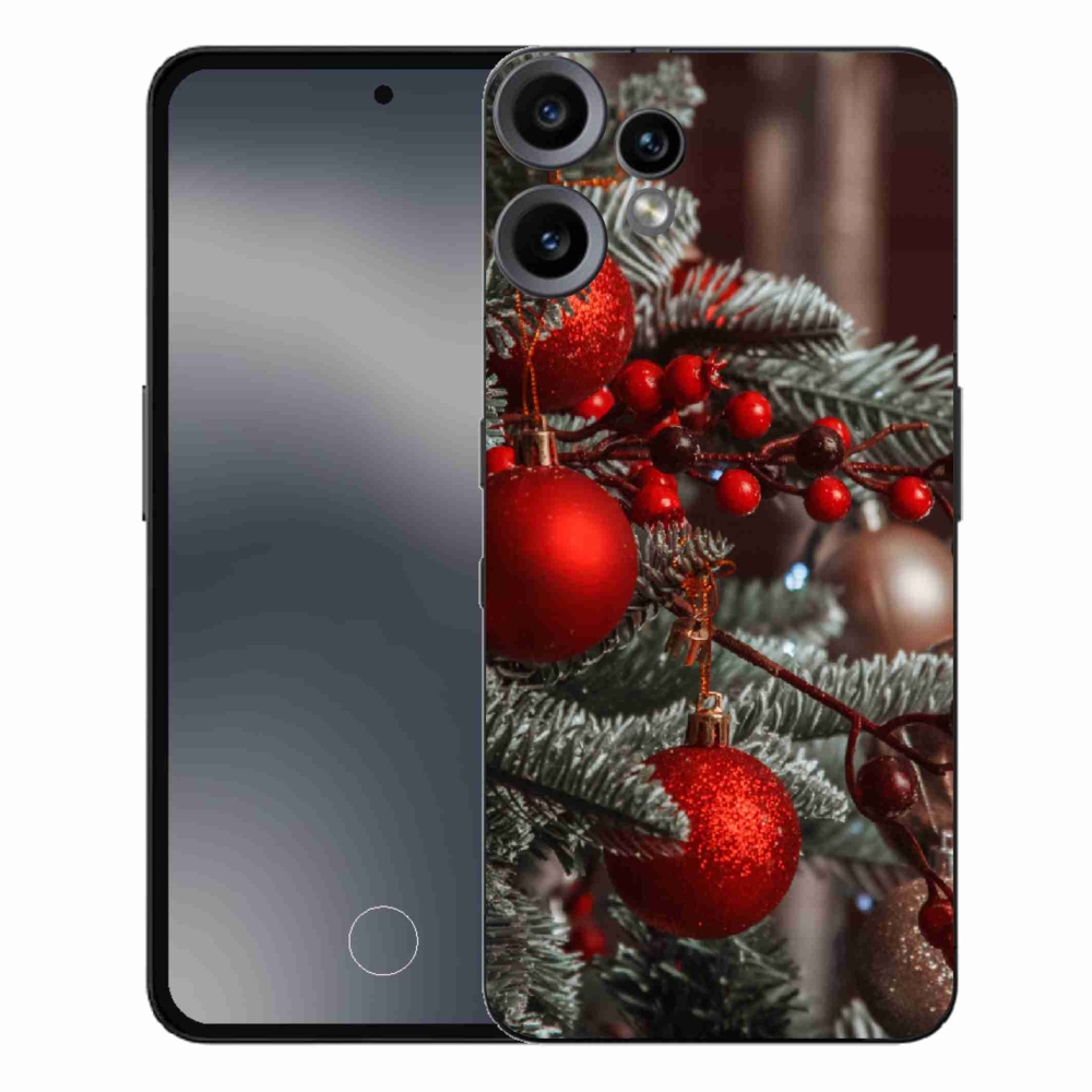 Gelový kryt mmCase na Nothing CMF Phone 2 Pro - vánoční ozdoby 2