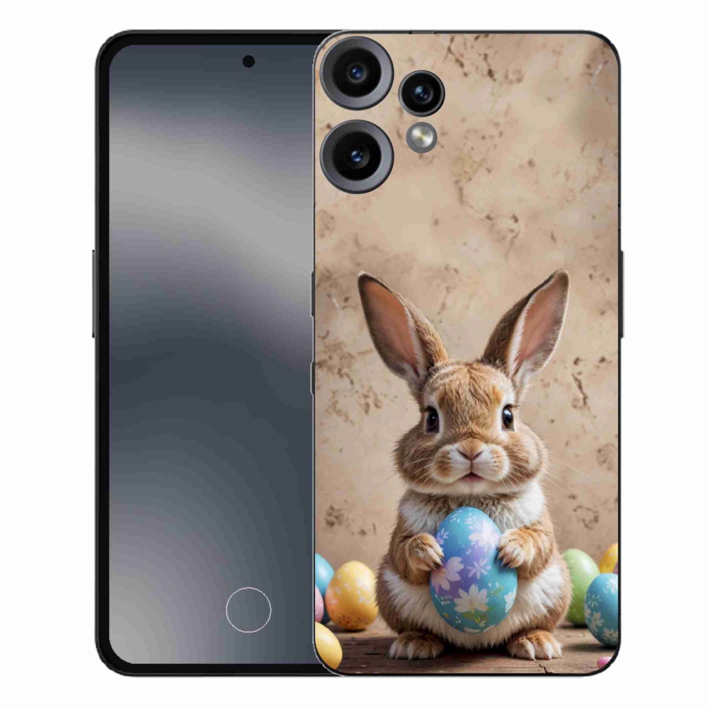 Gelový kryt mmCase na Nothing CMF Phone 2 Pro - velikonoční králíček