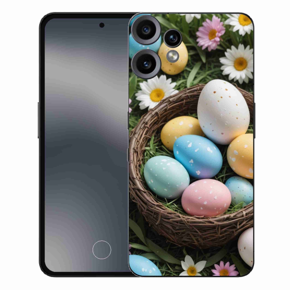 Gelový kryt mmCase na Nothing CMF Phone 2 Pro - velikonoční vajíčka 2