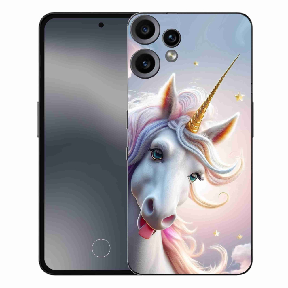 Gelový kryt mmCase na Nothing CMF Phone 2 Pro - veselý jednorožec