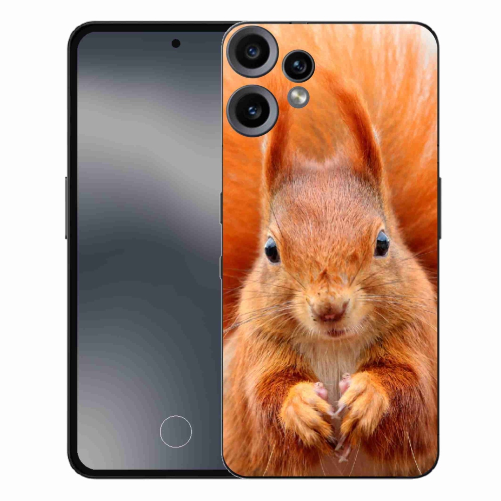 Gelový kryt mmCase na Nothing CMF Phone 2 Pro - veverka