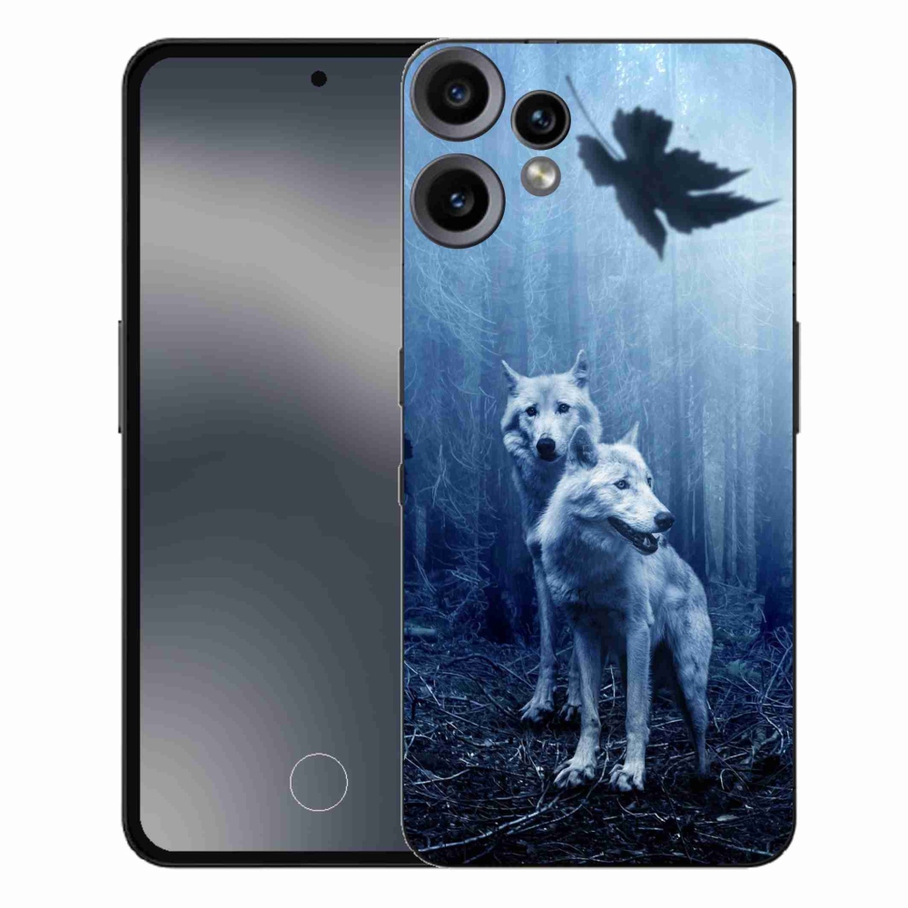 Gelový kryt mmCase na Nothing CMF Phone 2 Pro - vlci v lese
