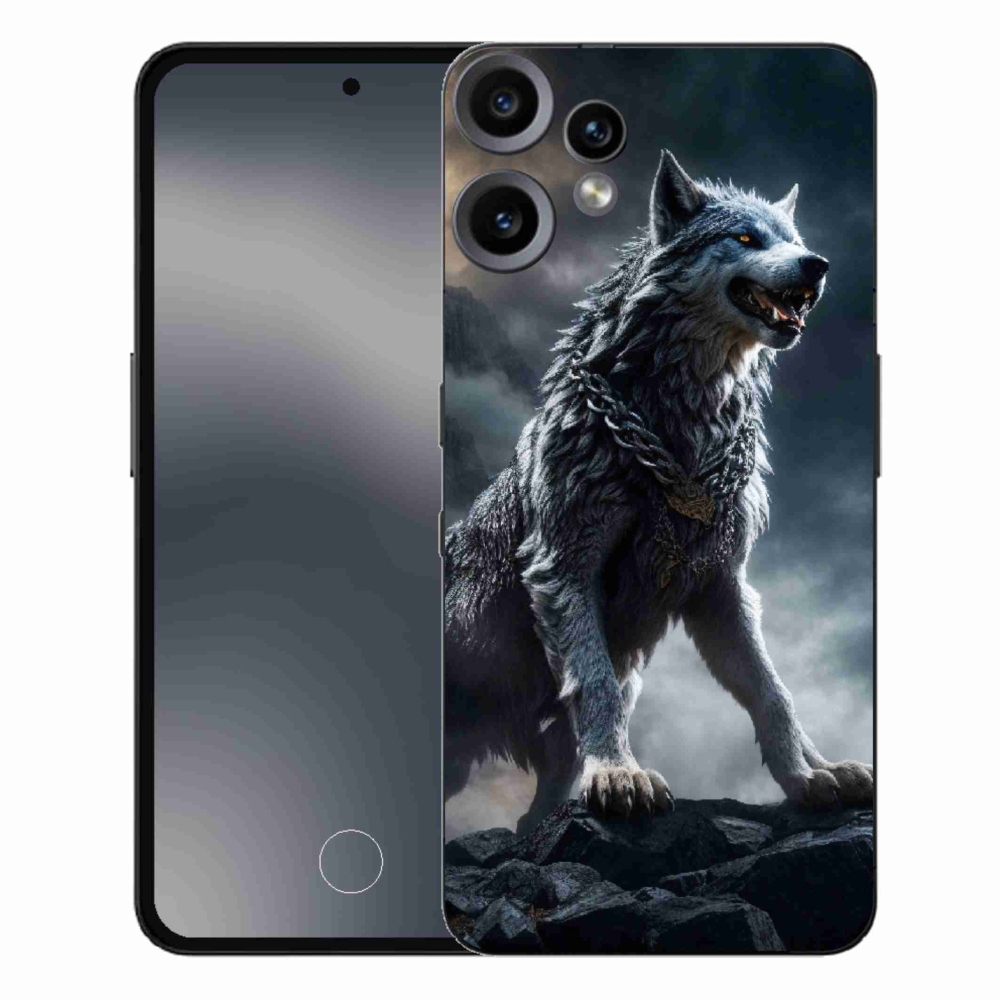 Gelový kryt mmCase na Nothing CMF Phone 2 Pro - vlk 1