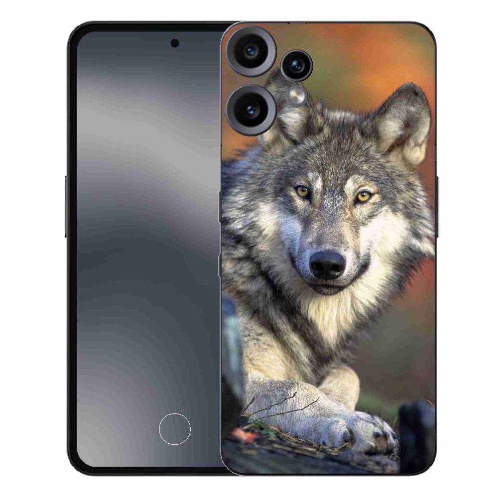 Gelový kryt mmCase na Nothing CMF Phone 2 Pro - vlk