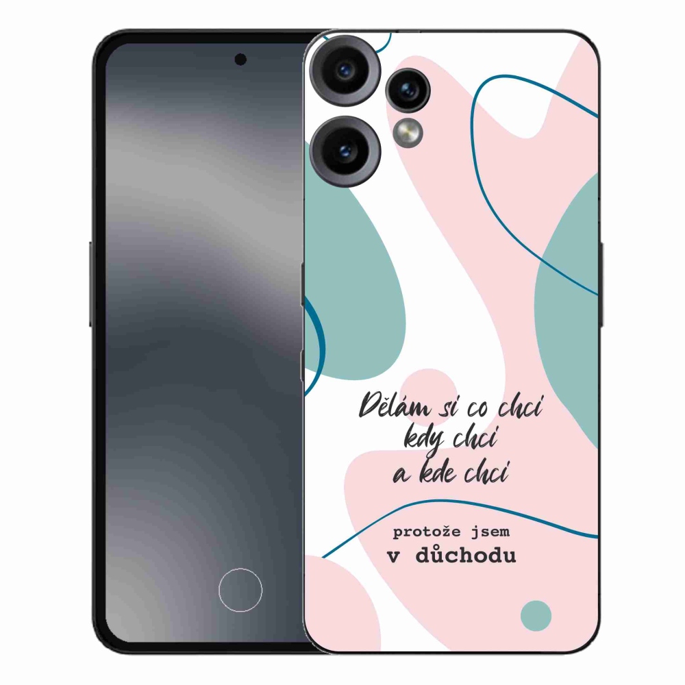 Gelový kryt mmCase na Nothing CMF Phone 2 Pro - vtipný text 10 bílé pozadí