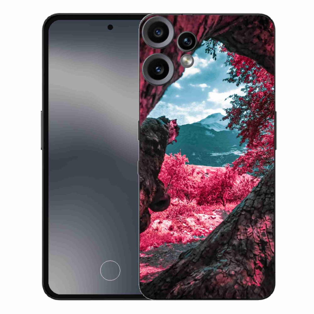 Gelový kryt mmCase na Nothing CMF Phone 2 Pro - výhled na hory