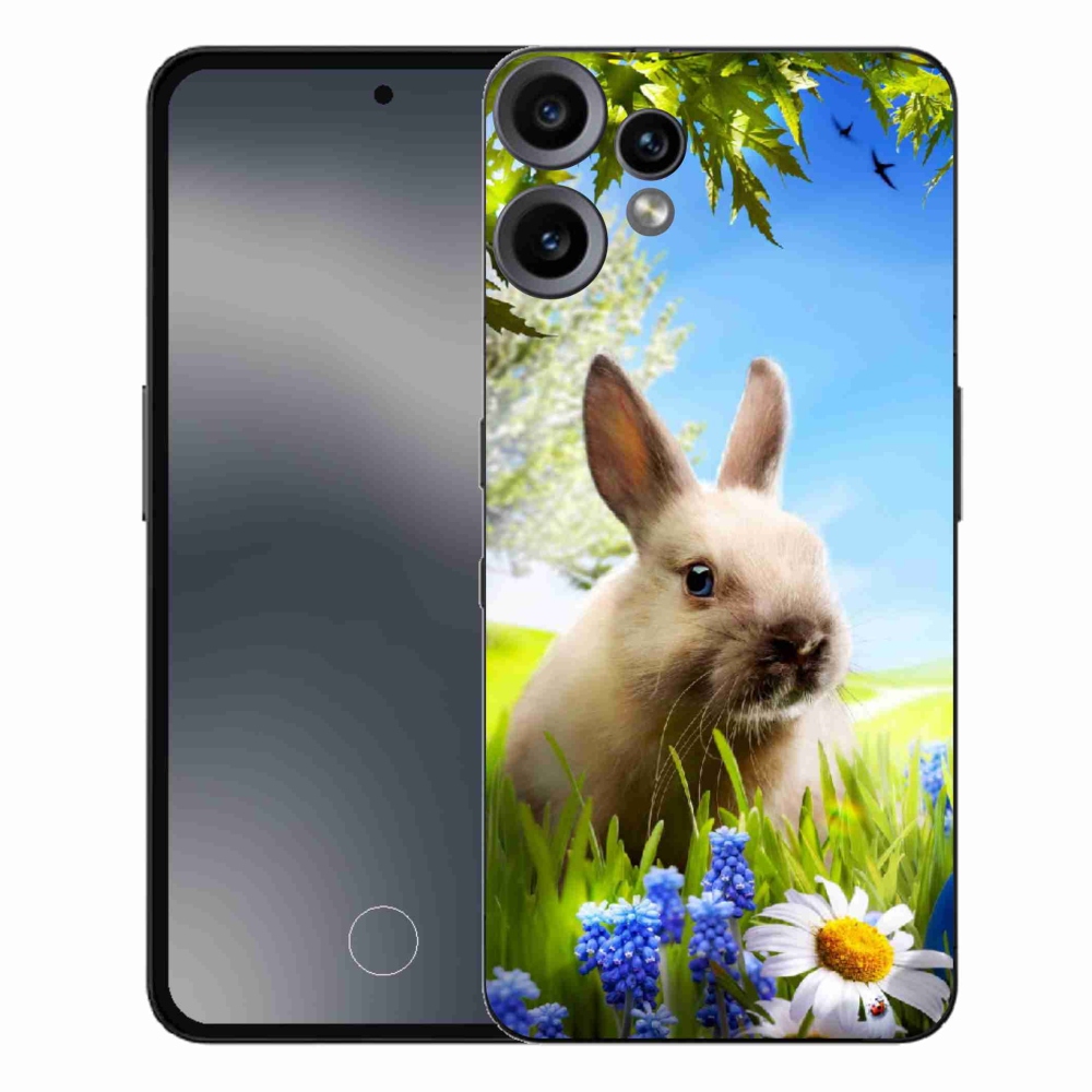 Gelový kryt mmCase na Nothing CMF Phone 2 Pro - zajíček