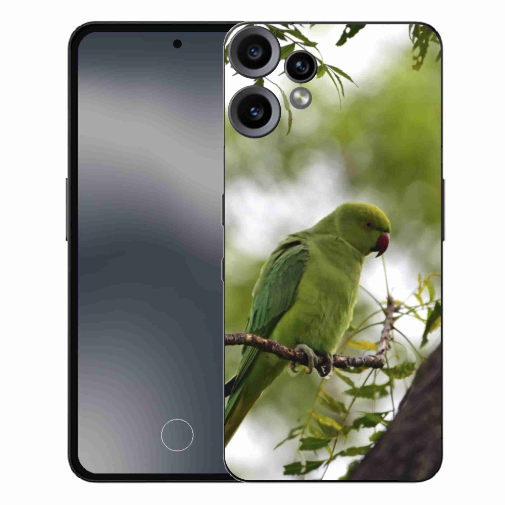 Gelový kryt mmCase na Nothing CMF Phone 2 Pro - zelený papoušek