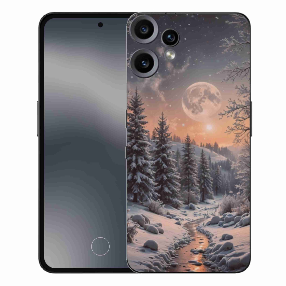 Gelový kryt mmCase na Nothing CMF Phone 2 Pro - zimní krajina 2