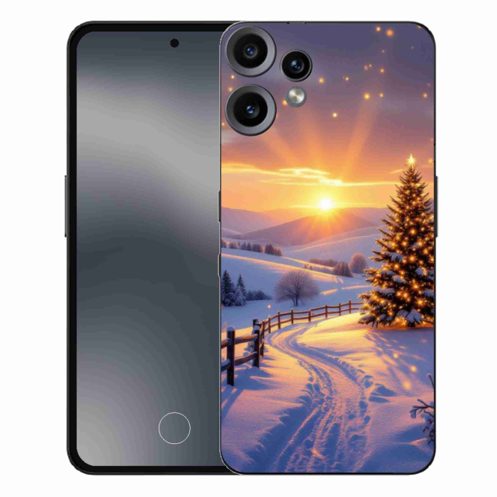 Gelový kryt mmCase na Nothing CMF Phone 2 Pro - zimní krajina
