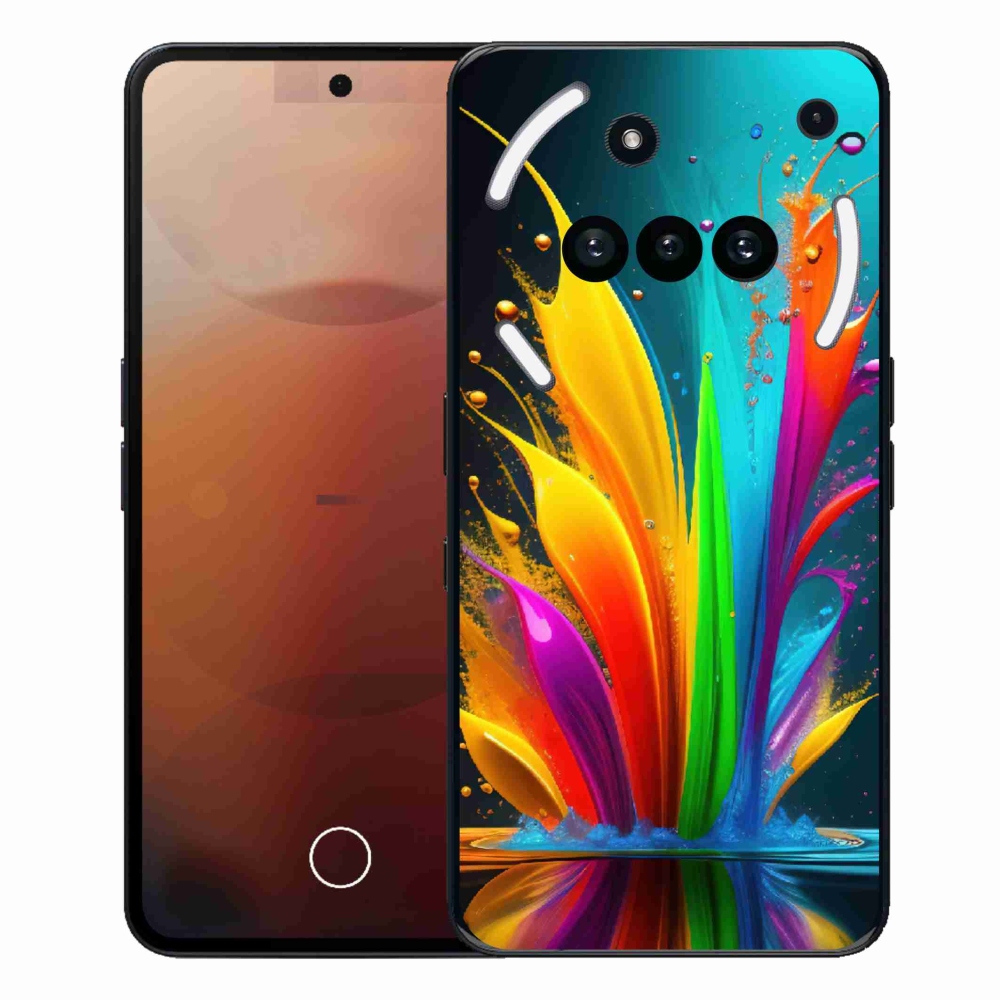 Gelový kryt mmCase na Nothing Phone (3a) - abstraktní motiv 1