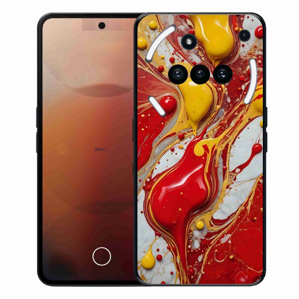 Gelový kryt mmCase na Nothing Phone (3a) - abstraktní motiv 42