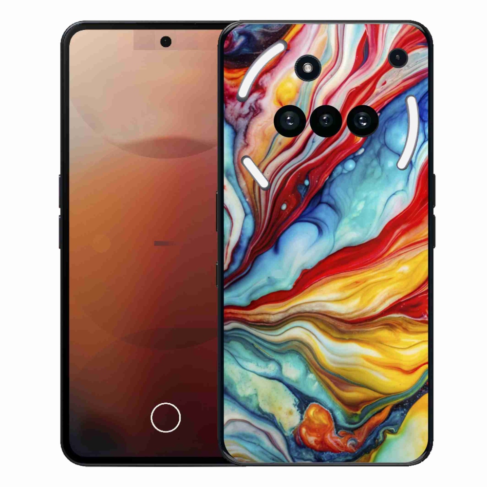 Gelový kryt mmCase na Nothing Phone (3a) - abstraktní motiv 58