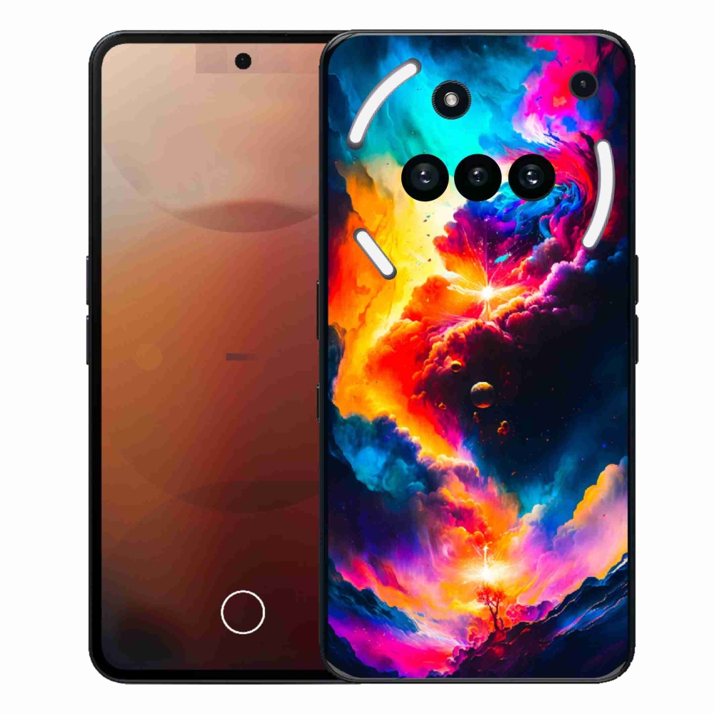 Gelový kryt mmCase na Nothing Phone (3a) - abstraktní motiv