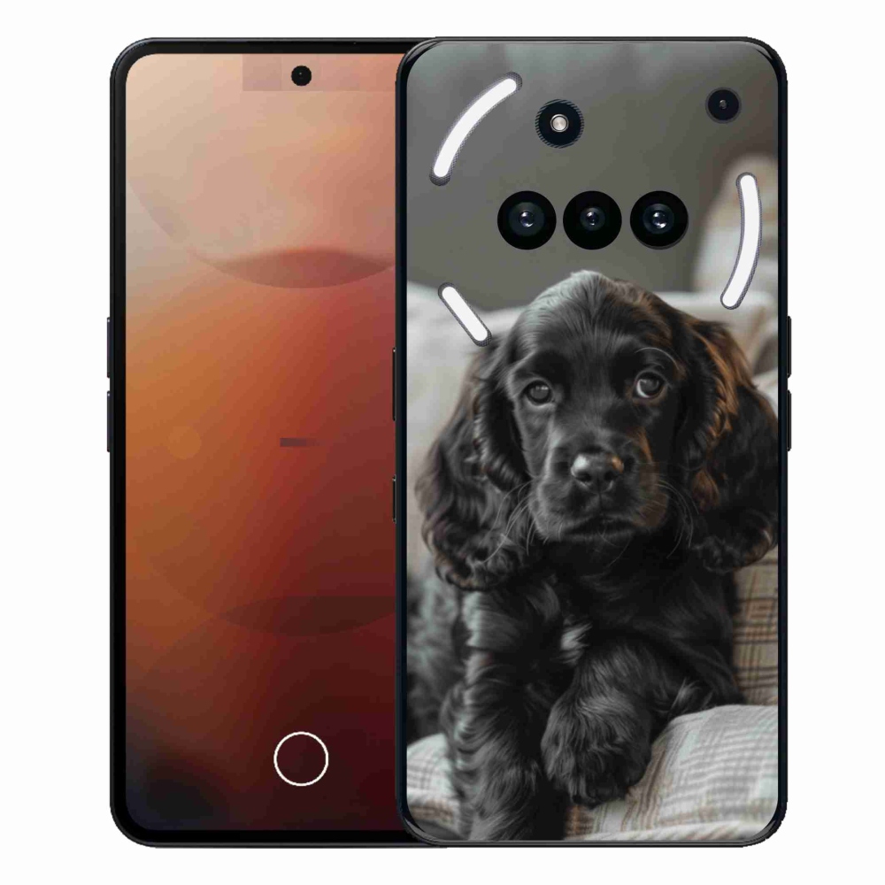 Gelový kryt mmCase na Nothing Phone (3a) - anglický kokršpaněl
