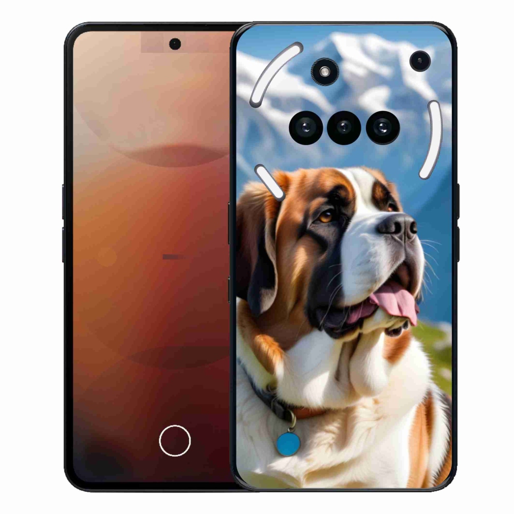 Gelový kryt mmCase na Nothing Phone (3a) - bernardýn