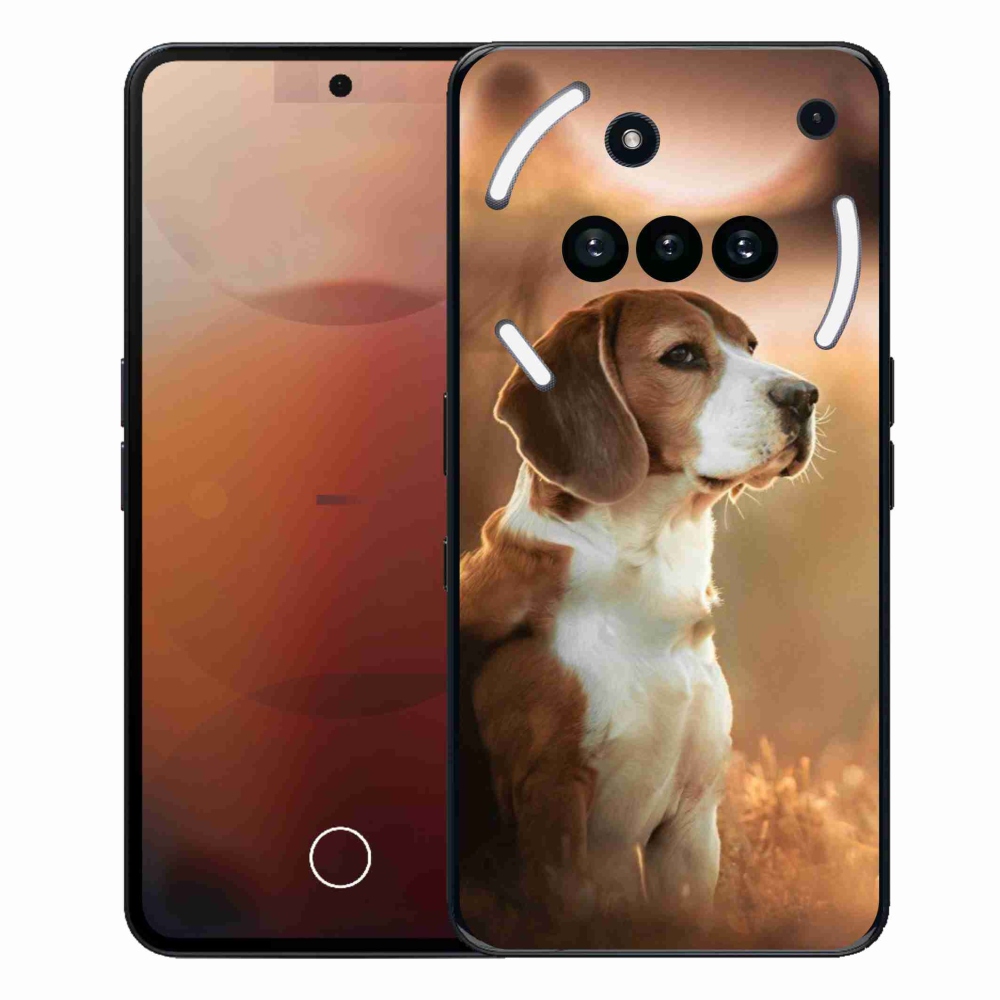 Gelový kryt mmCase na Nothing Phone (3a) - bígl