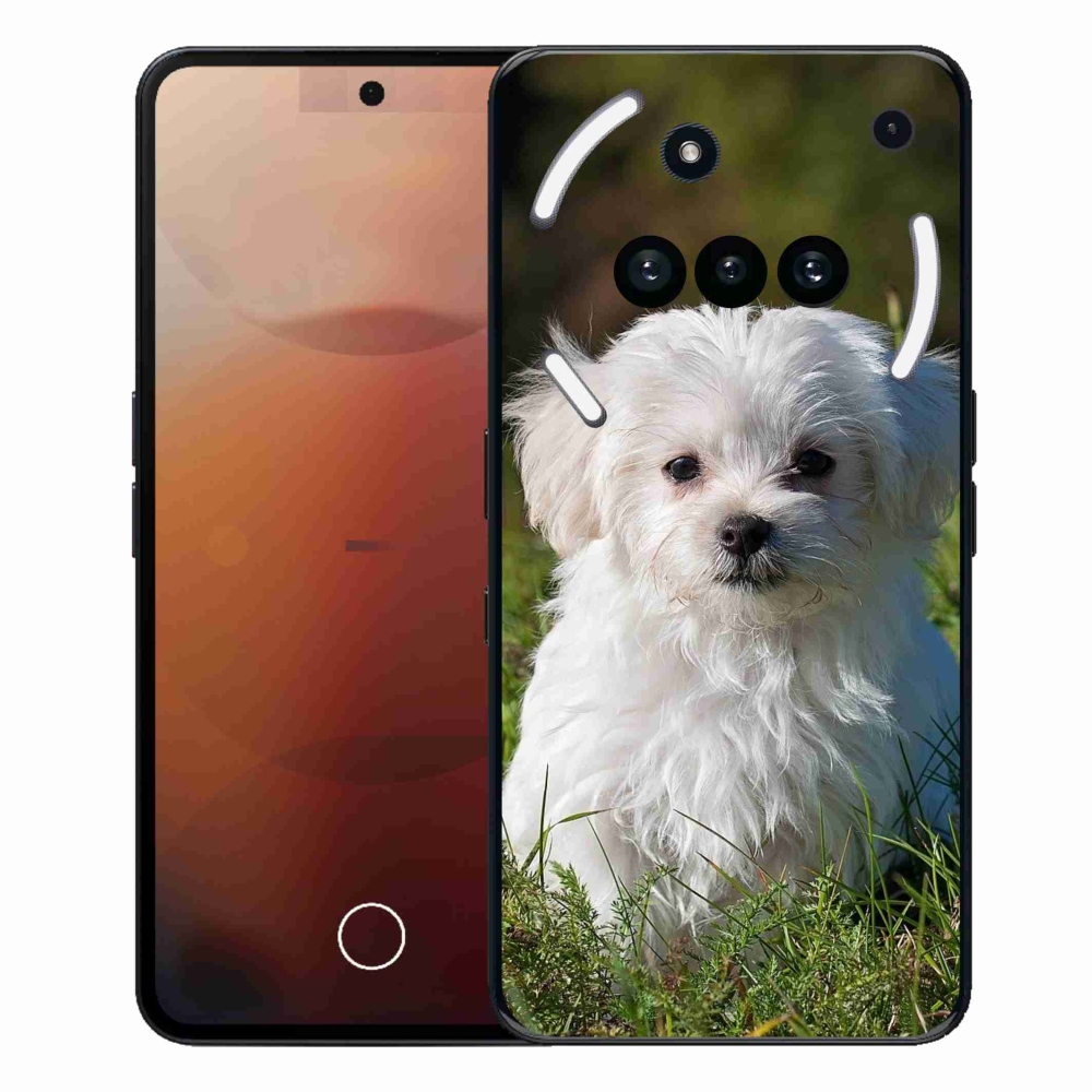 Gelový kryt mmCase na Nothing Phone (3a) - bišonek