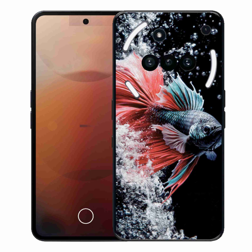 Gelový kryt mmCase na Nothing Phone (3a) - bojovnice pestrá