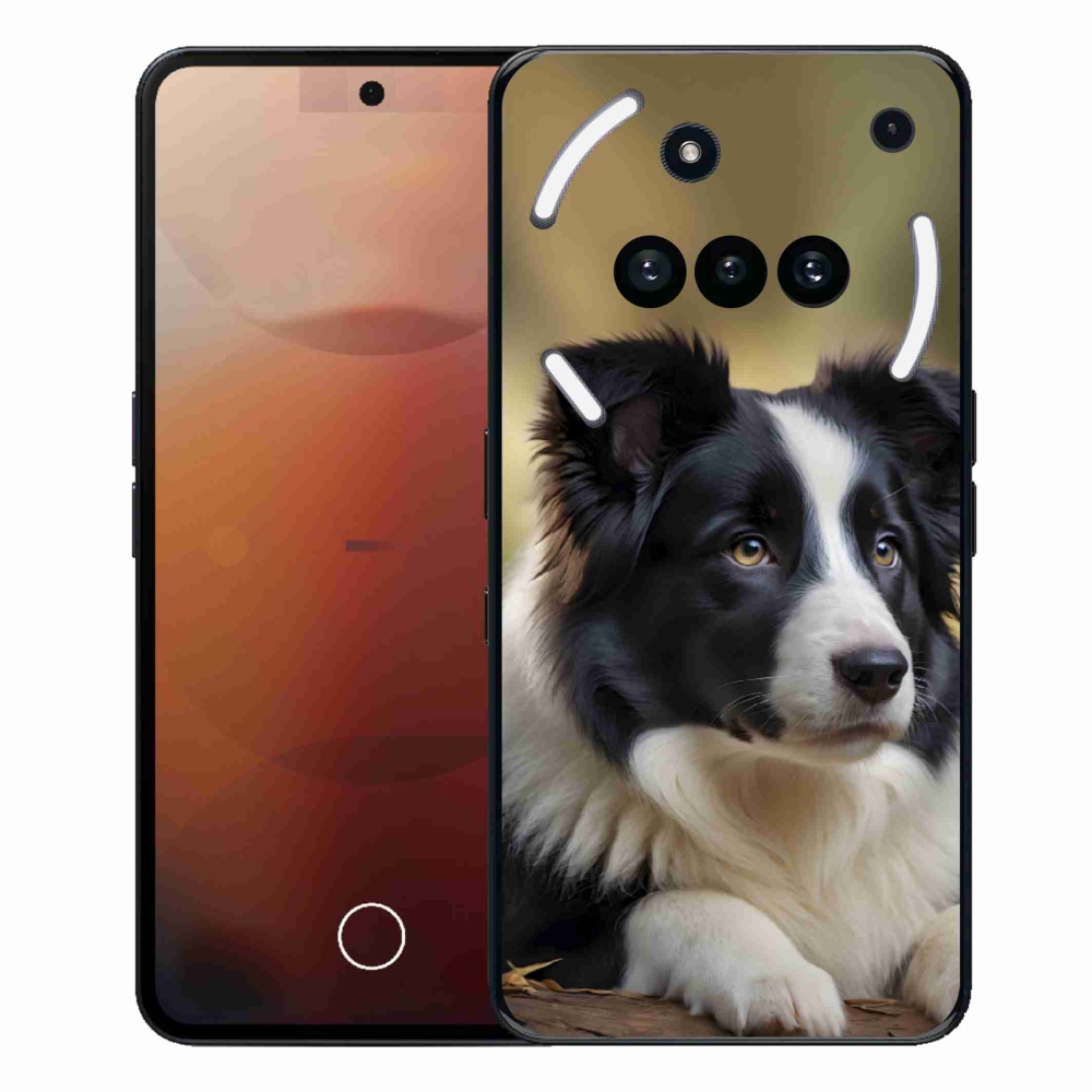 Gelový kryt mmCase na Nothing Phone (3a) - border kolie 2