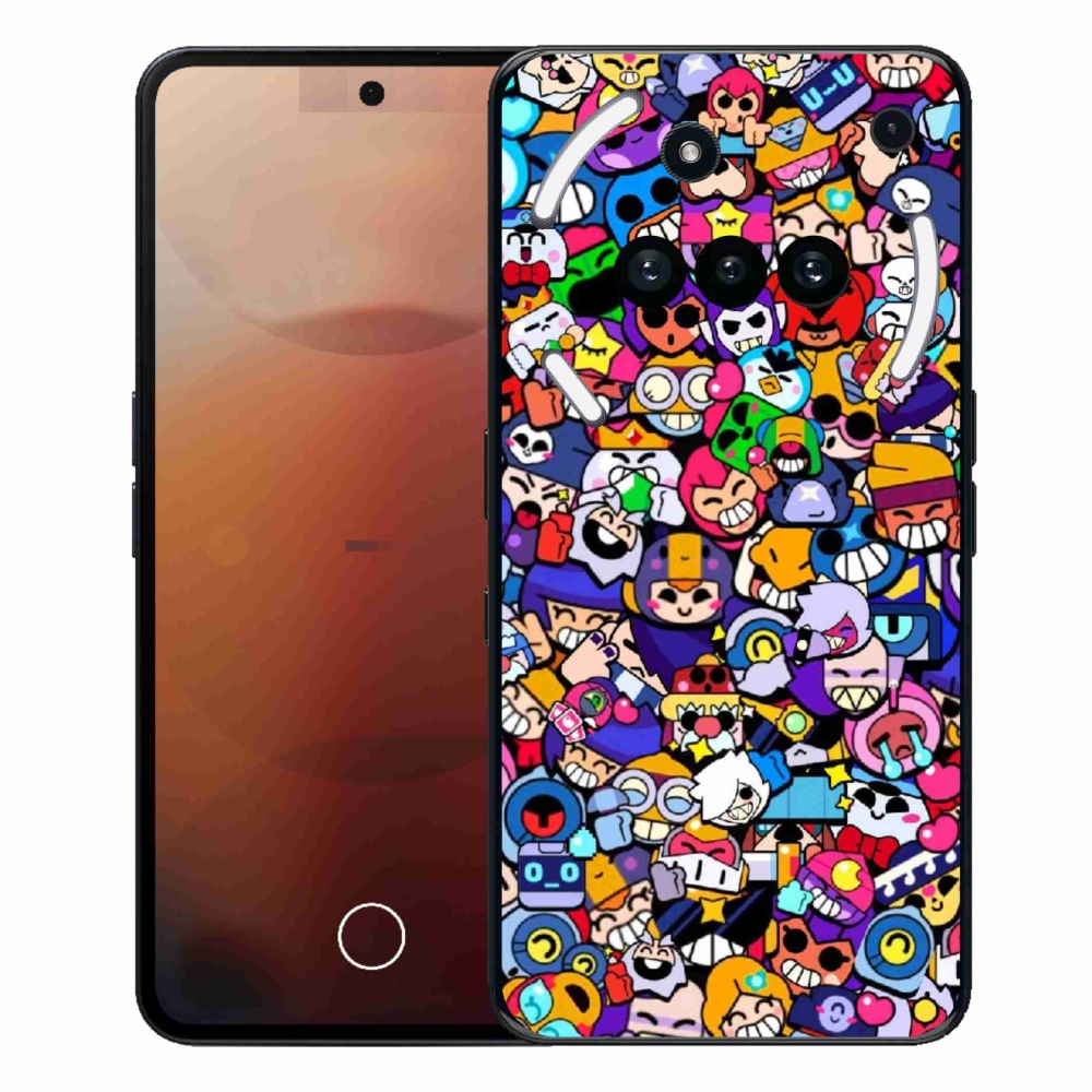 Gelový kryt mmCase na Nothing Phone (3a) - brawl stars 2