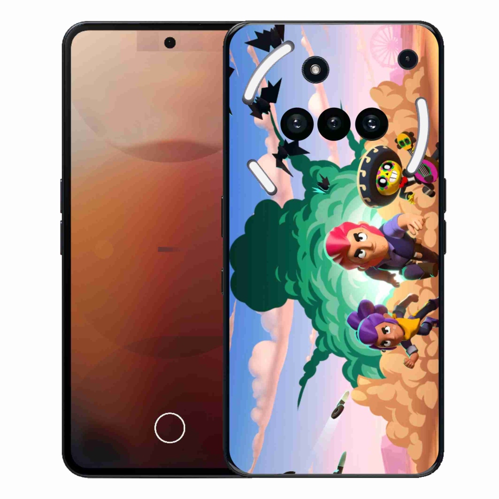 Gelový kryt mmCase na Nothing Phone (3a) - brawl stars