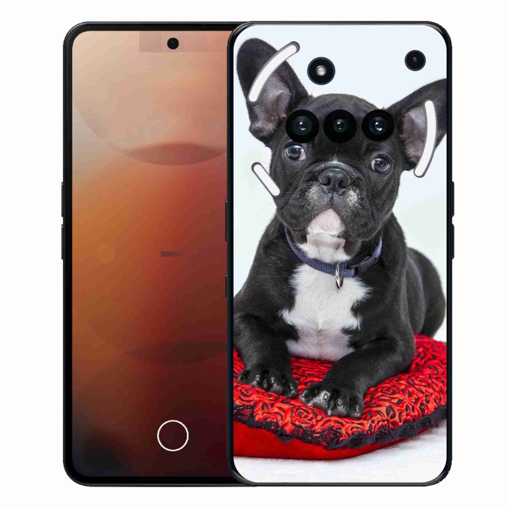 Gelový kryt mmCase na Nothing Phone (3a) - buldok