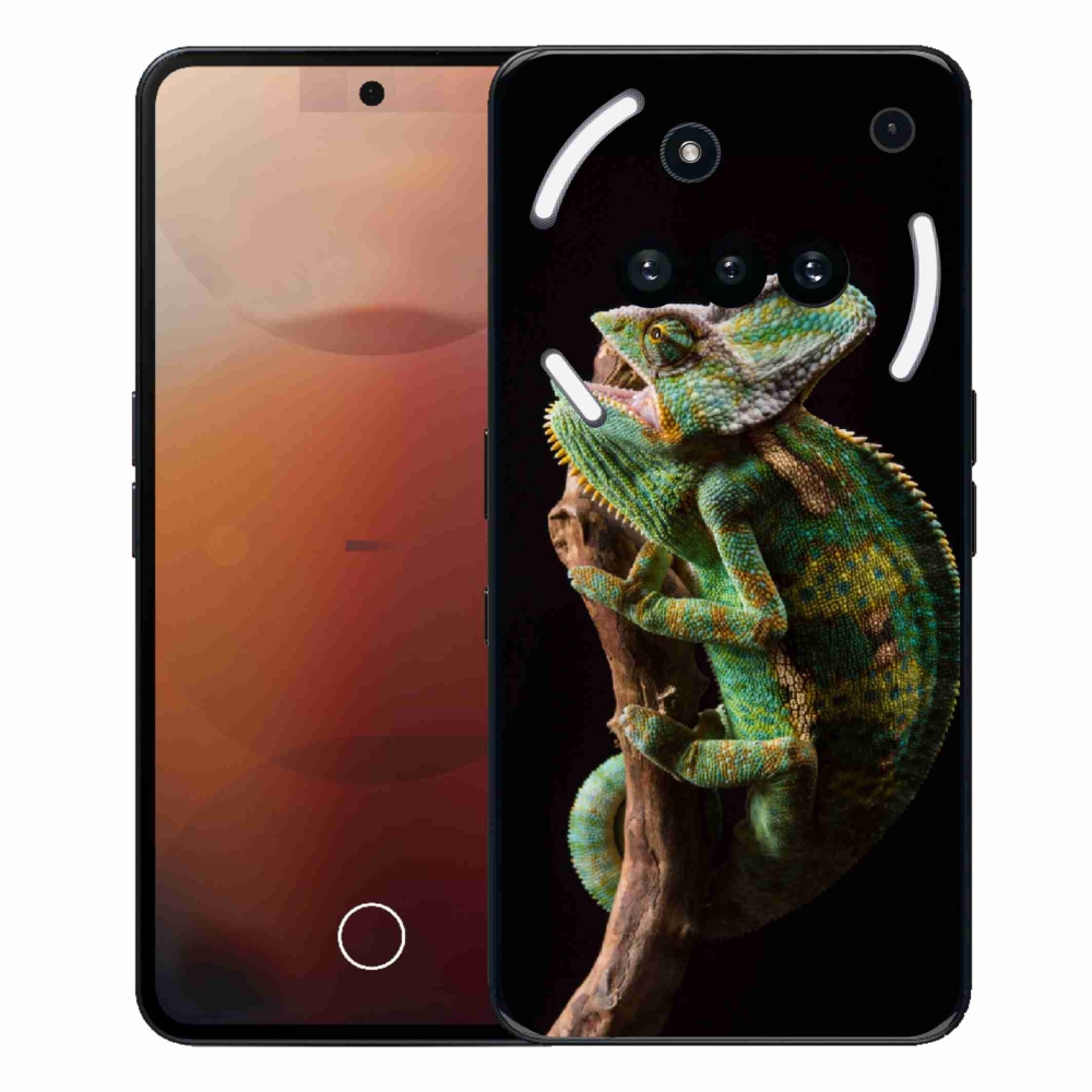 Gelový kryt mmCase na Nothing Phone (3a) - chameleon