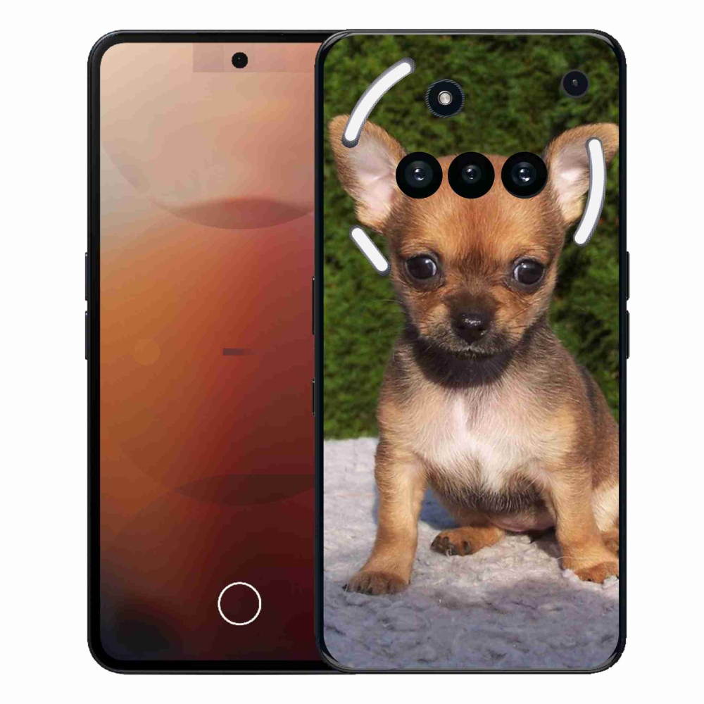 Gelový kryt mmCase na Nothing Phone (3a) - čivava 3