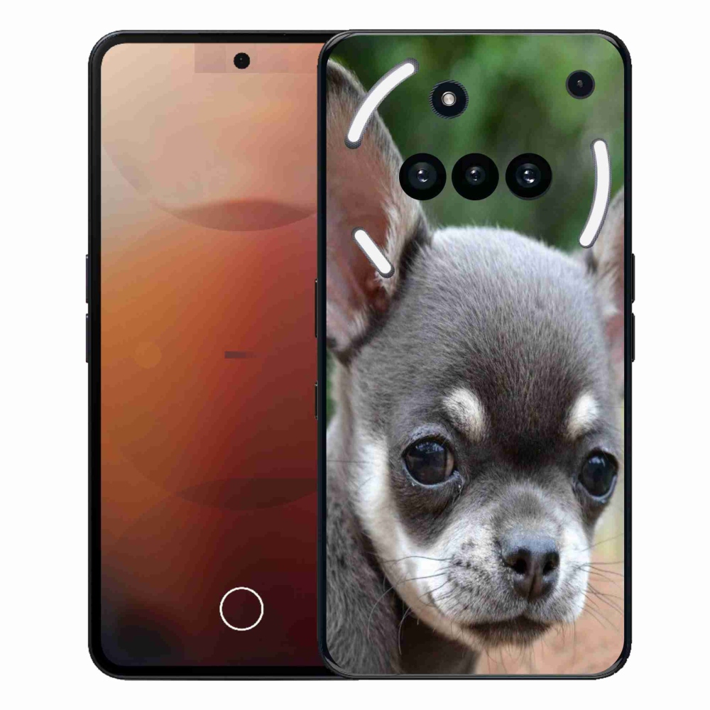 Gelový kryt mmCase na Nothing Phone (3a) - čivava