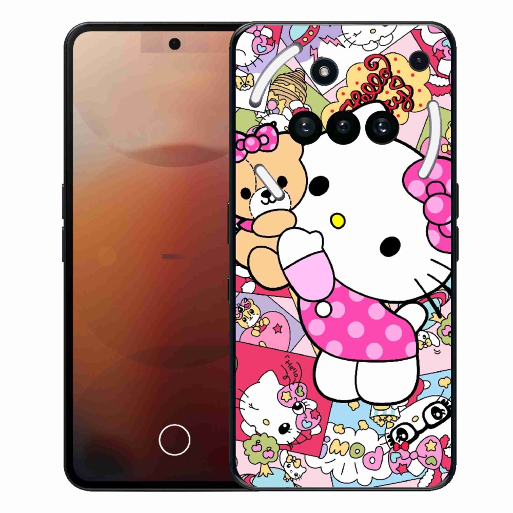 Gelový kryt mmCase na Nothing Phone (3a) - cute kitty