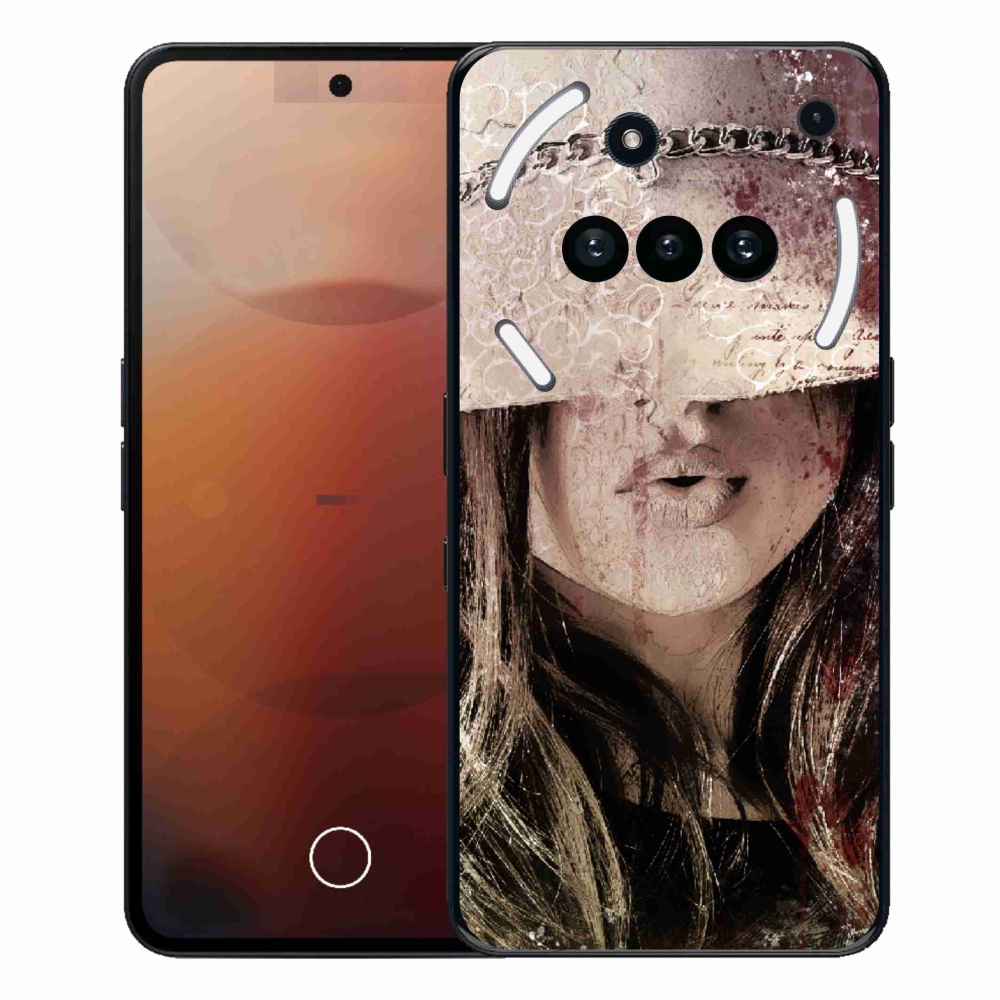 Gelový kryt mmCase na Nothing Phone (3a) - dívka