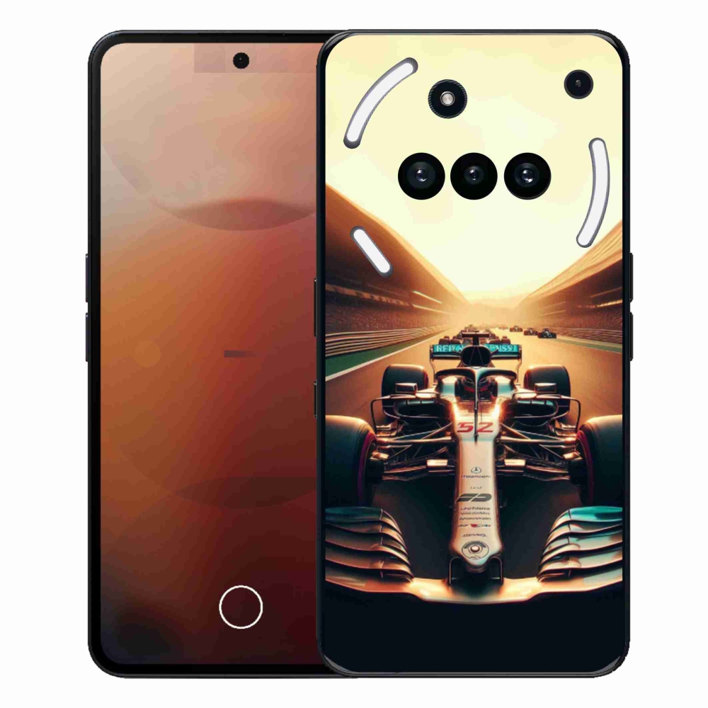 Gelový kryt mmCase na Nothing Phone (3a) - formule 1