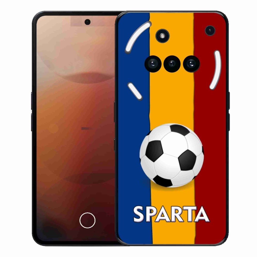 Gelový kryt mmCase na Nothing Phone (3a) - fotbal 1