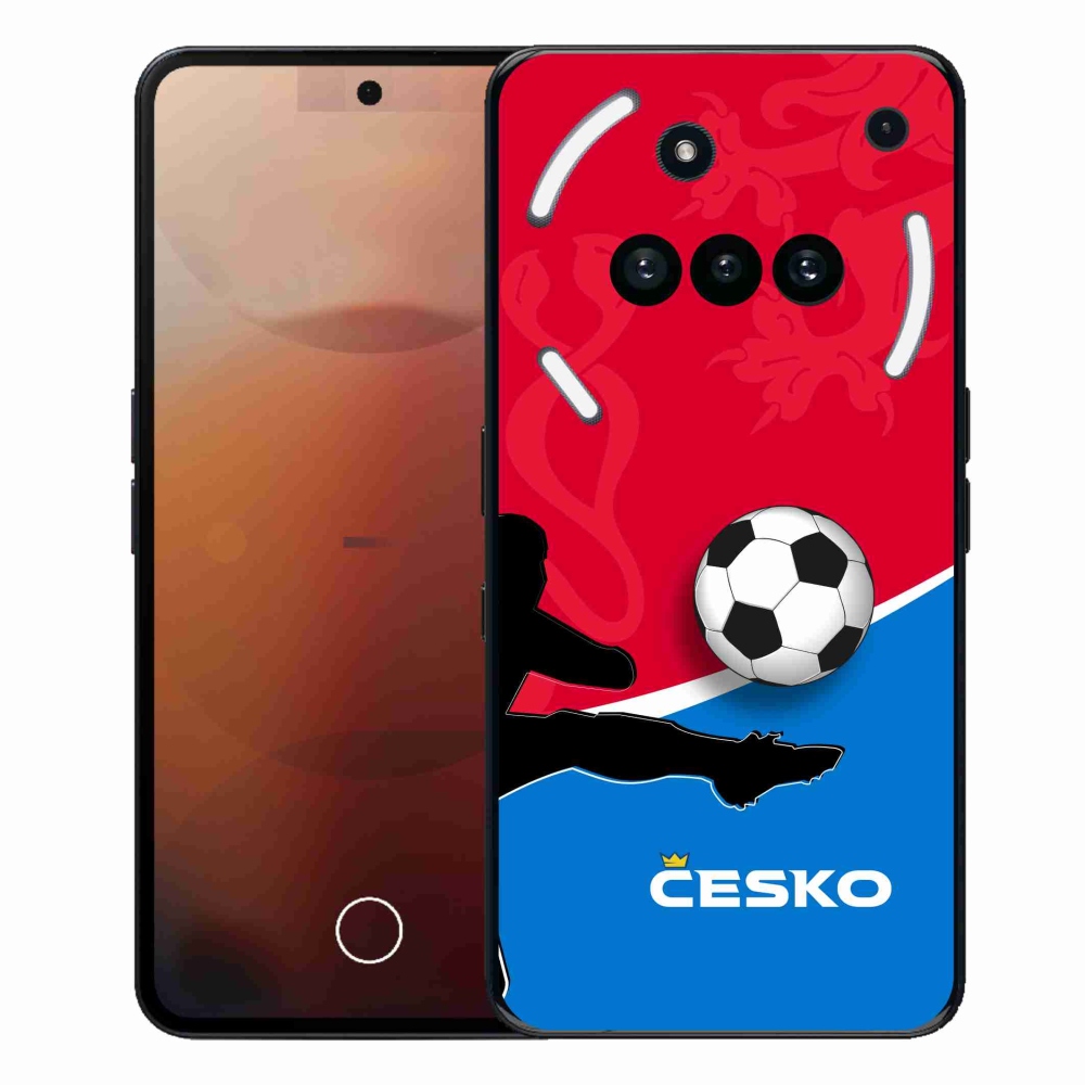 Gelový kryt mmCase na Nothing Phone (3a) - fotbal Česko 2